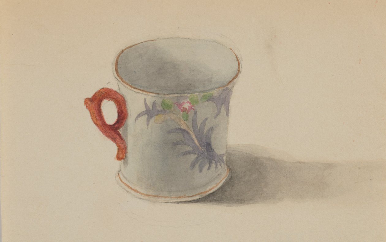 İsimsiz Kupa, ca. 1872-1874. by Mary Vaux Walcott
