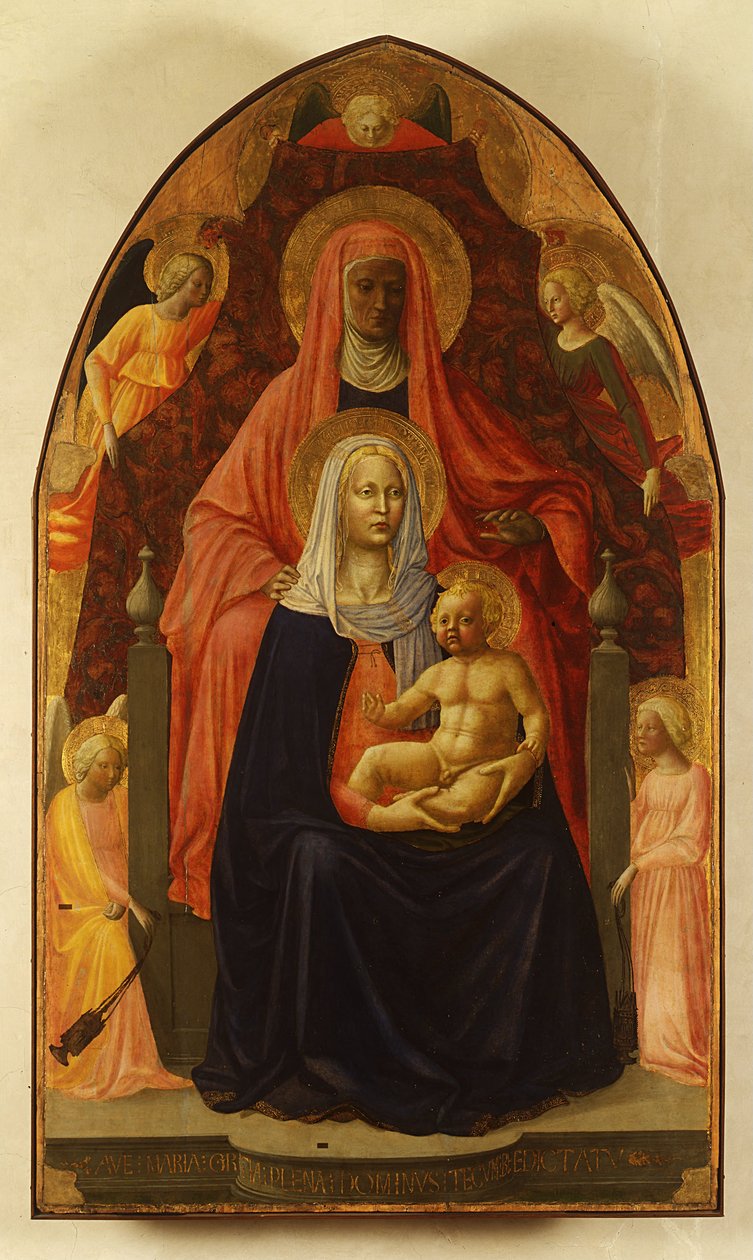 SantAnna Metterza by Masaccio Masolino