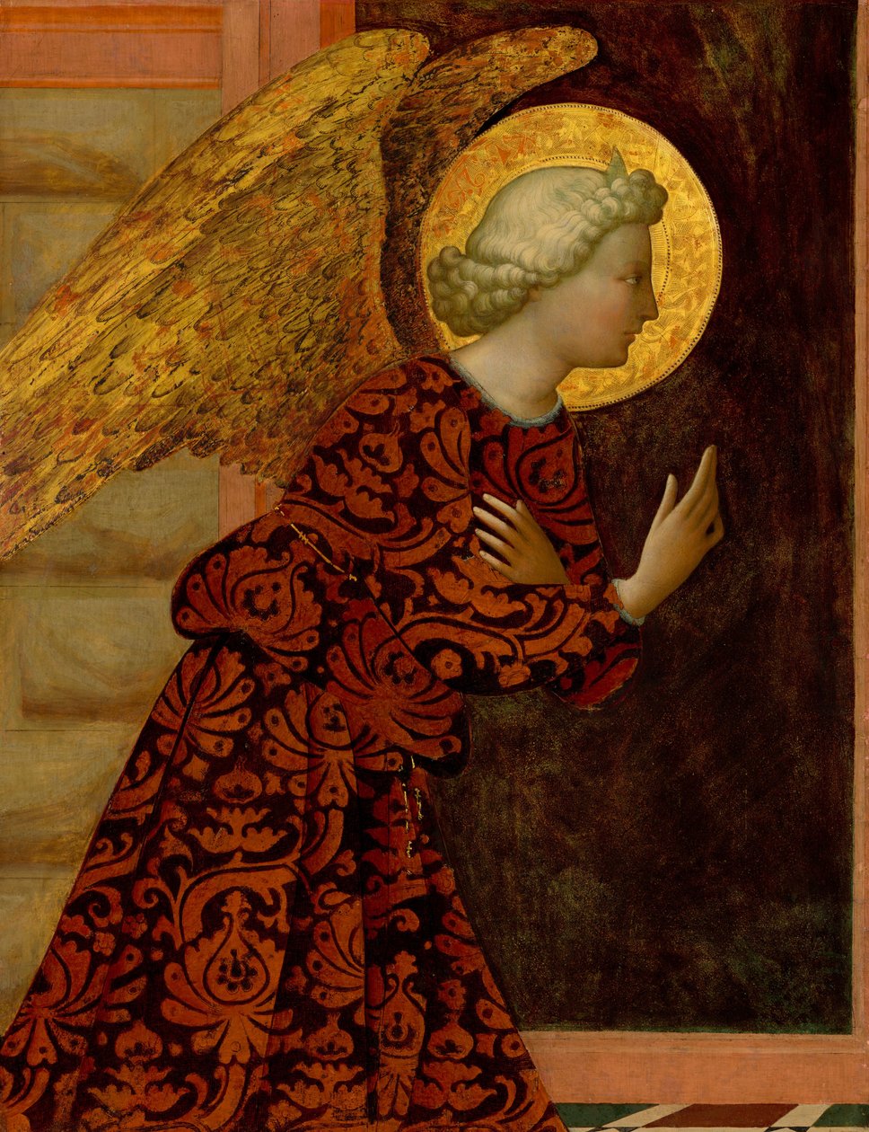 Başmelek Cebrail by Masolino da Panicale