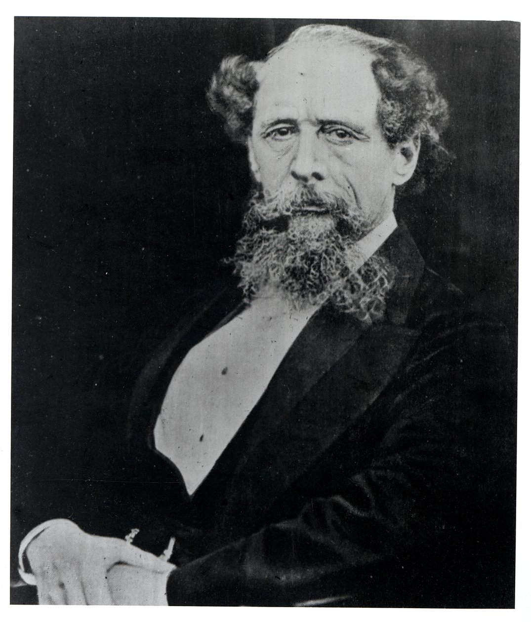 Charles Dickens (1812-70) yaklaşık elli yaşında, Mason und Co. tarafından fotoğraflandı, 1862 dolayları by Mason and Co.