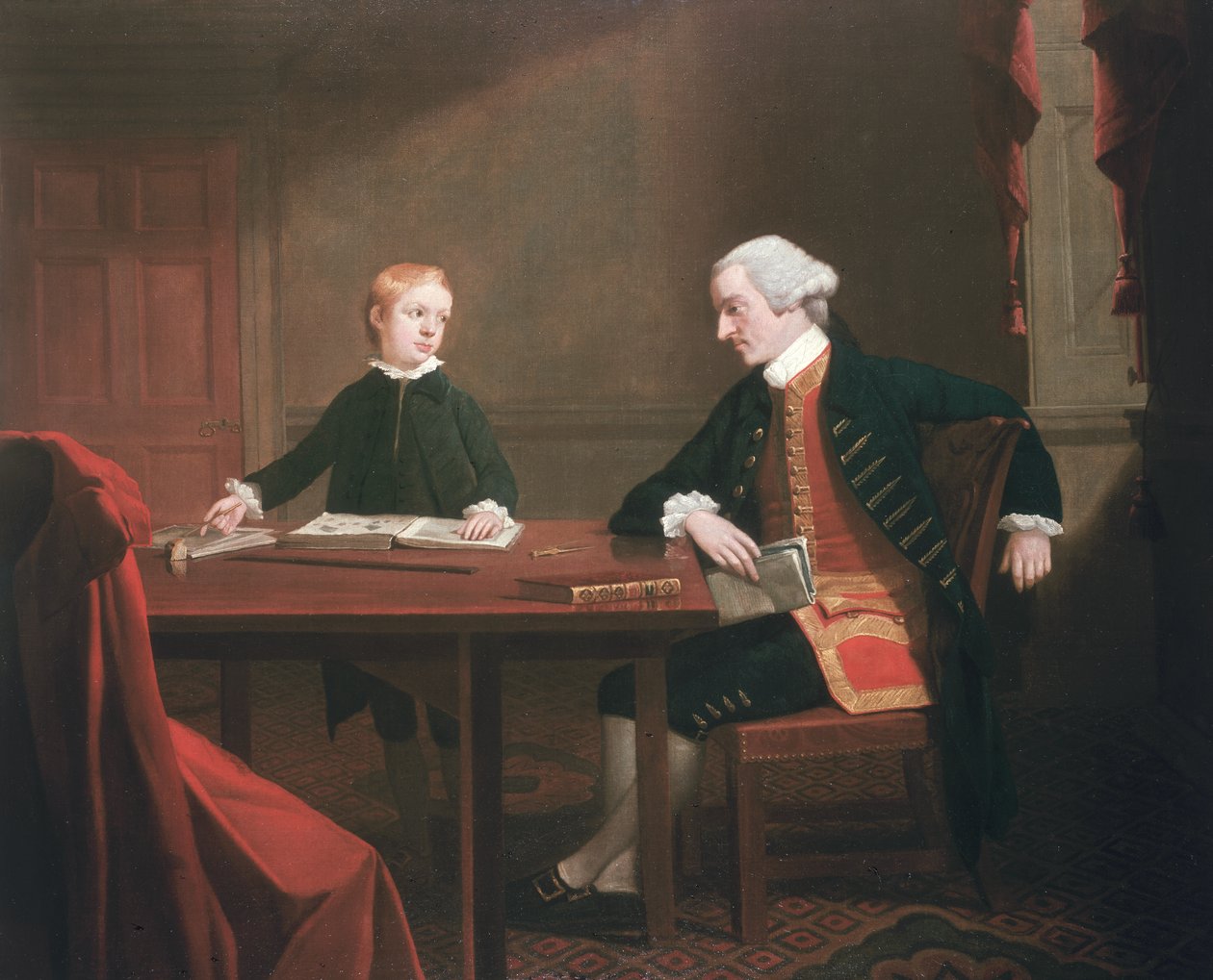 Samuel Smith ve Oğlu William, c.1770 by Mason Chamberlin