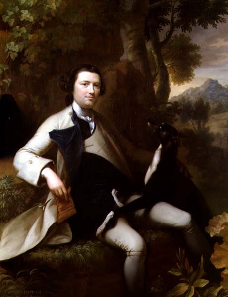 Francis Popham (ö.1780) Greyhound