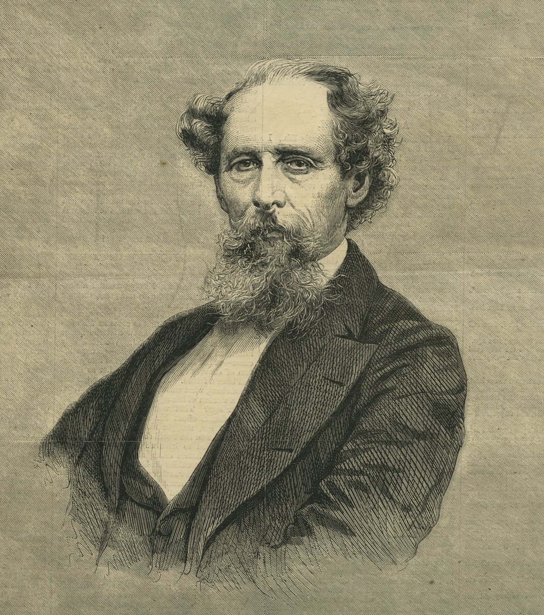 Harpers Weekly için Charles Dickens by Mason and Co.