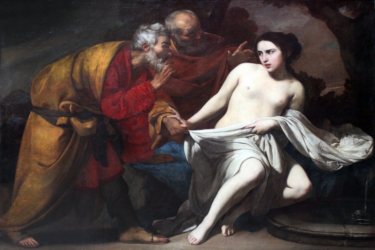 Susanna ve Yaşlılar by Massimo Stanzione