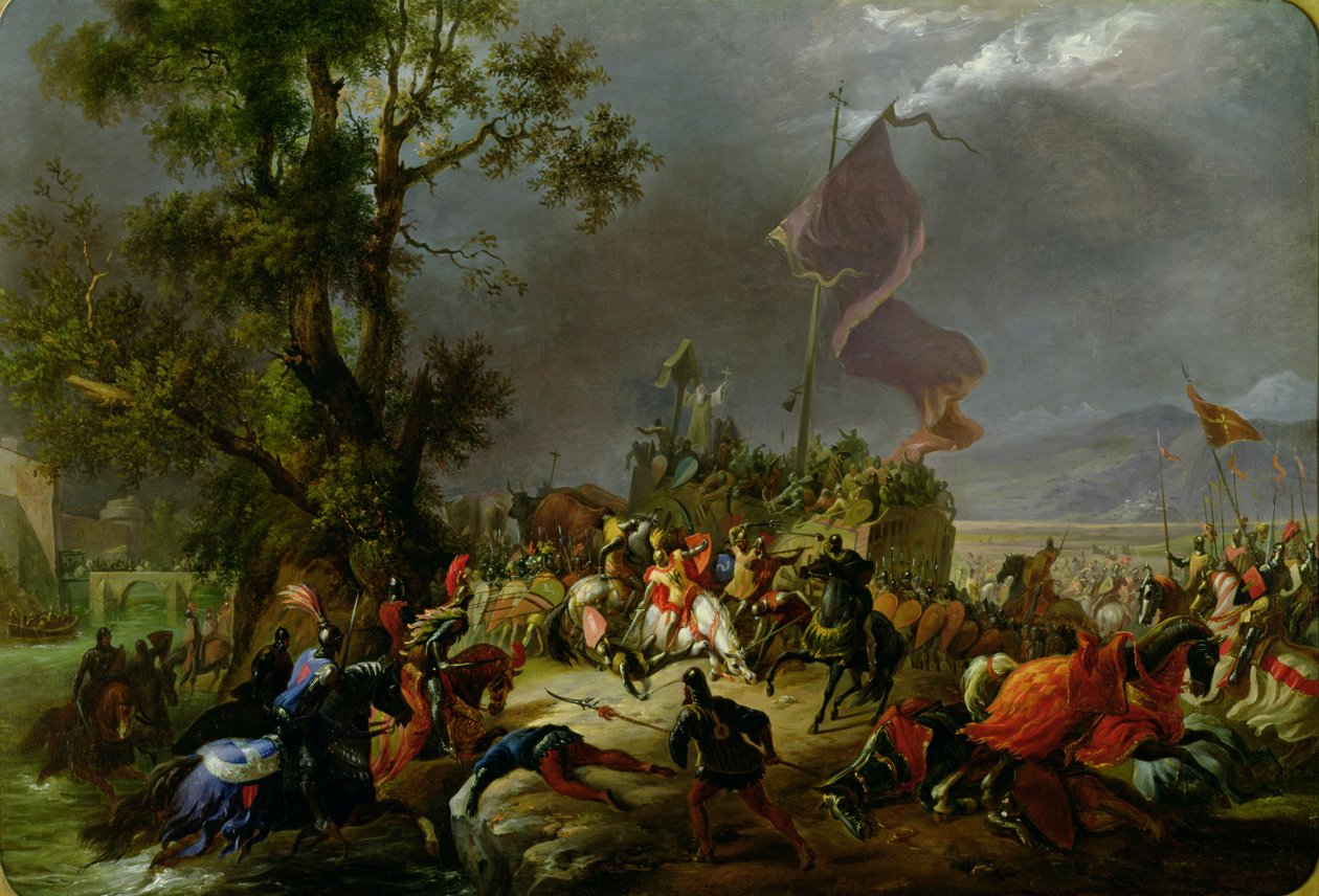 Legnano Savaşı, 1176, 1831 by Massimo Taparelli d
