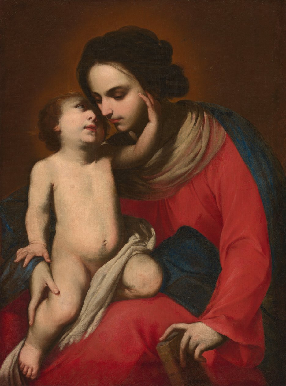 Madonna ve Çocuk by Massimo Stanzione