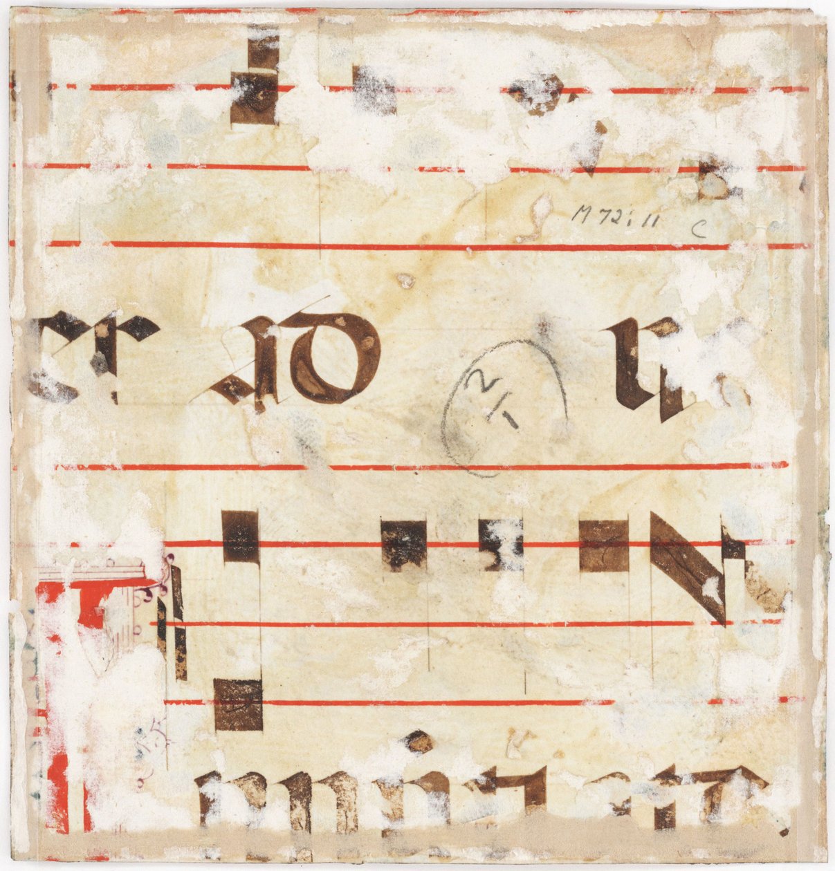 Kademeli, bir antiphonary