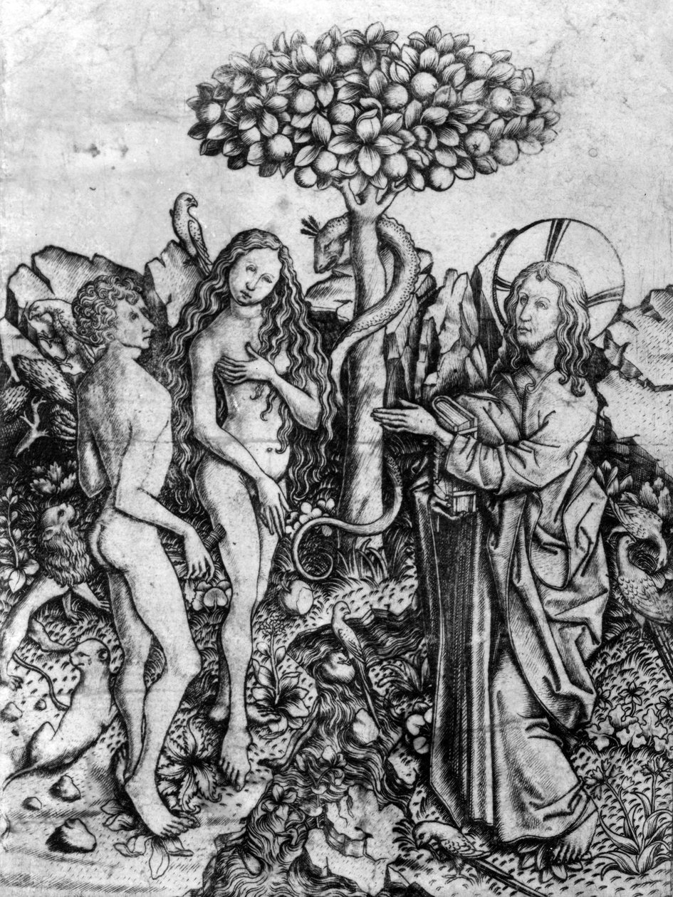 İnsanlığın Düşüşü, c.1450-67 by Master E. S.