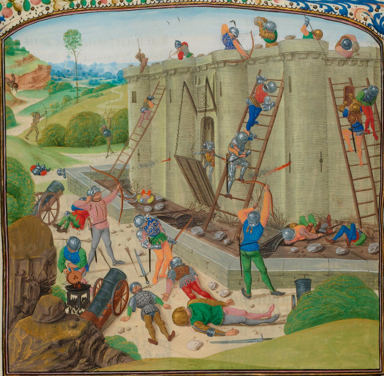 Kalenin bilinen en eski temsilleri, 1386