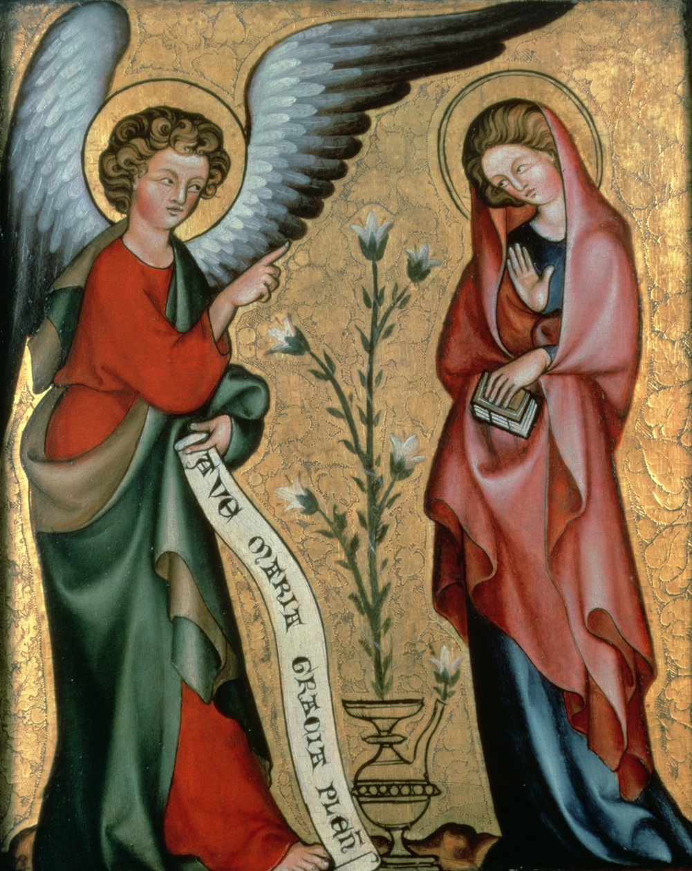 Müjde, c.1330 by Master of Cologne