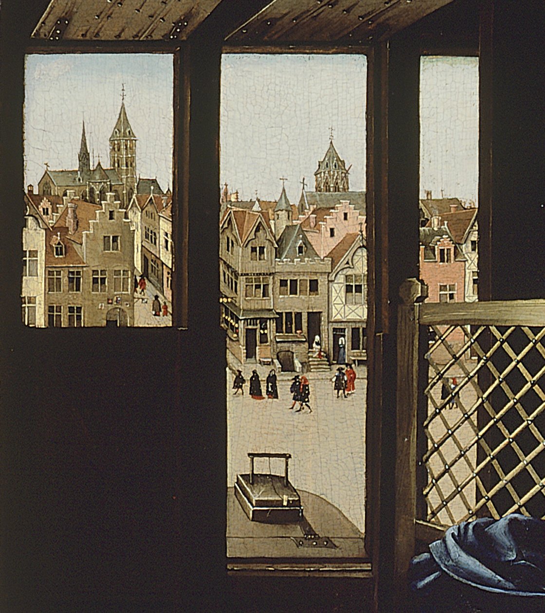 Bir Ortaçağ Marangoz Olarak Tasvir Edilen St. Joseph, Merode Altarpiece