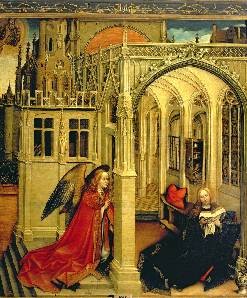 Duyuru by Master of Flémalle