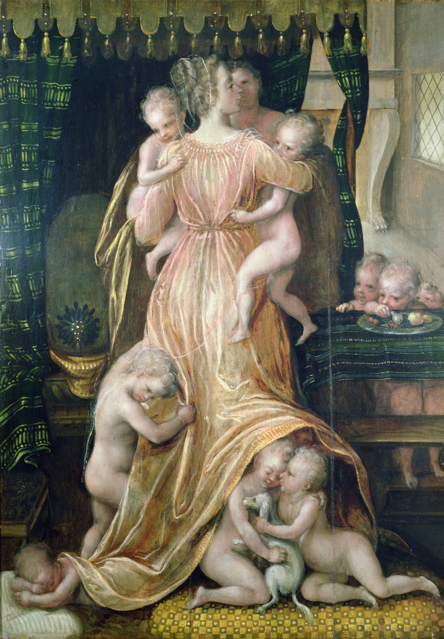 Bolluk Alegorisi by Master of Flore