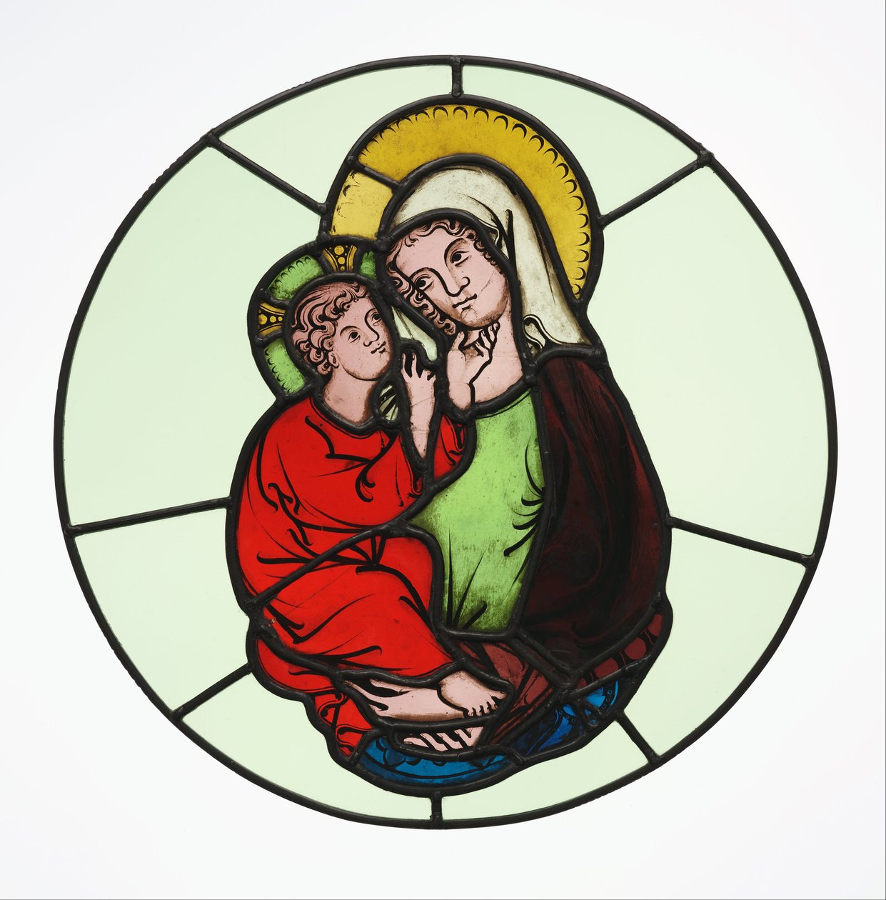 Bakire ve Çocuk by Master of Klosterneuburg
