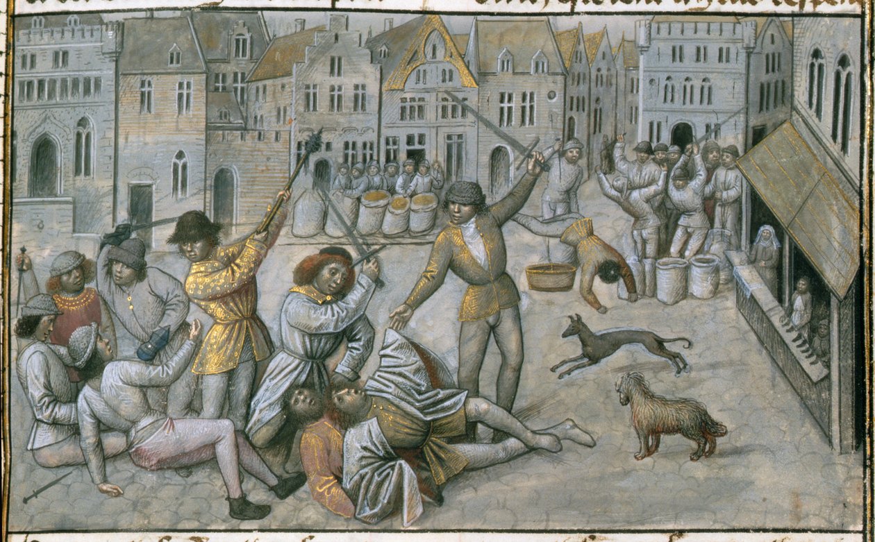 Ms 659 fol.226r Artevelde ailesi. Ghent