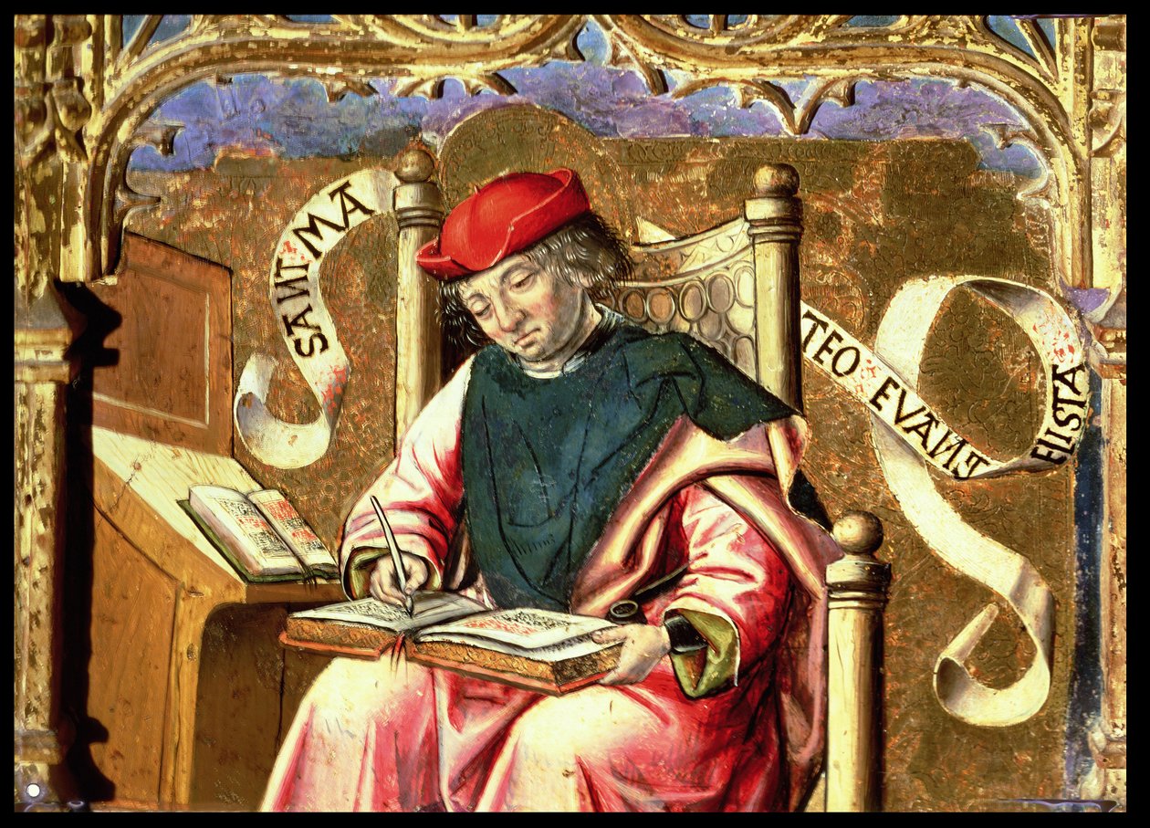 Aziz Matta: Altarpiece Detayı by Master of Paredes