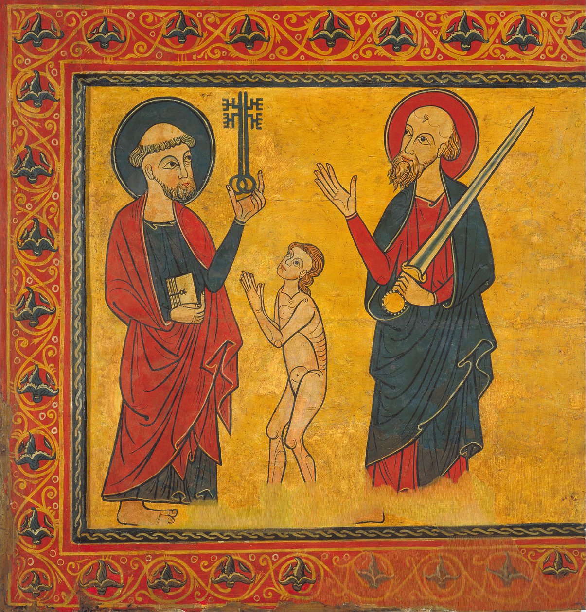 Aziz Peter Aziz Paul arasındaki yalvaran ruh by Master of Soriguerola