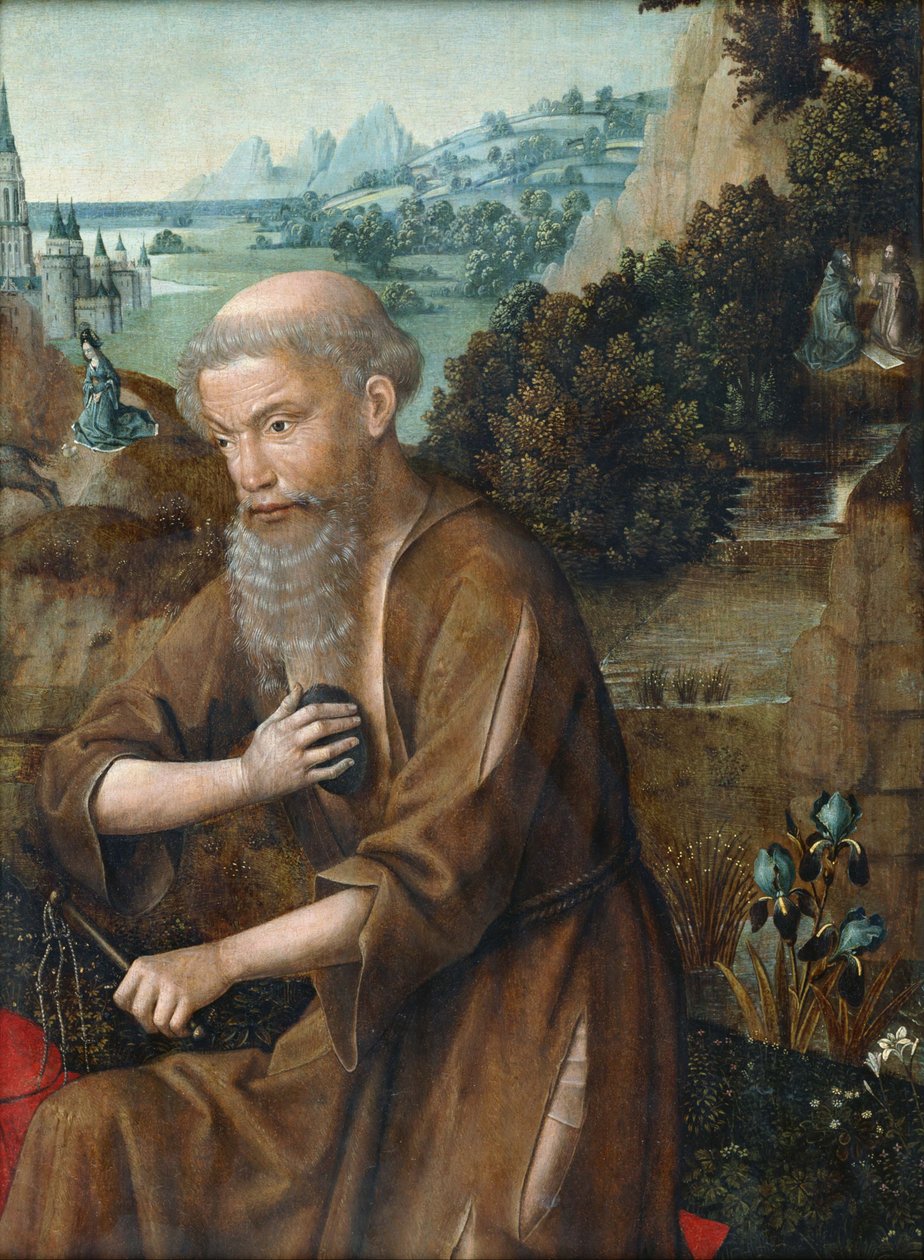 Aziz Jerome by Master of The Legend of St. Lucy