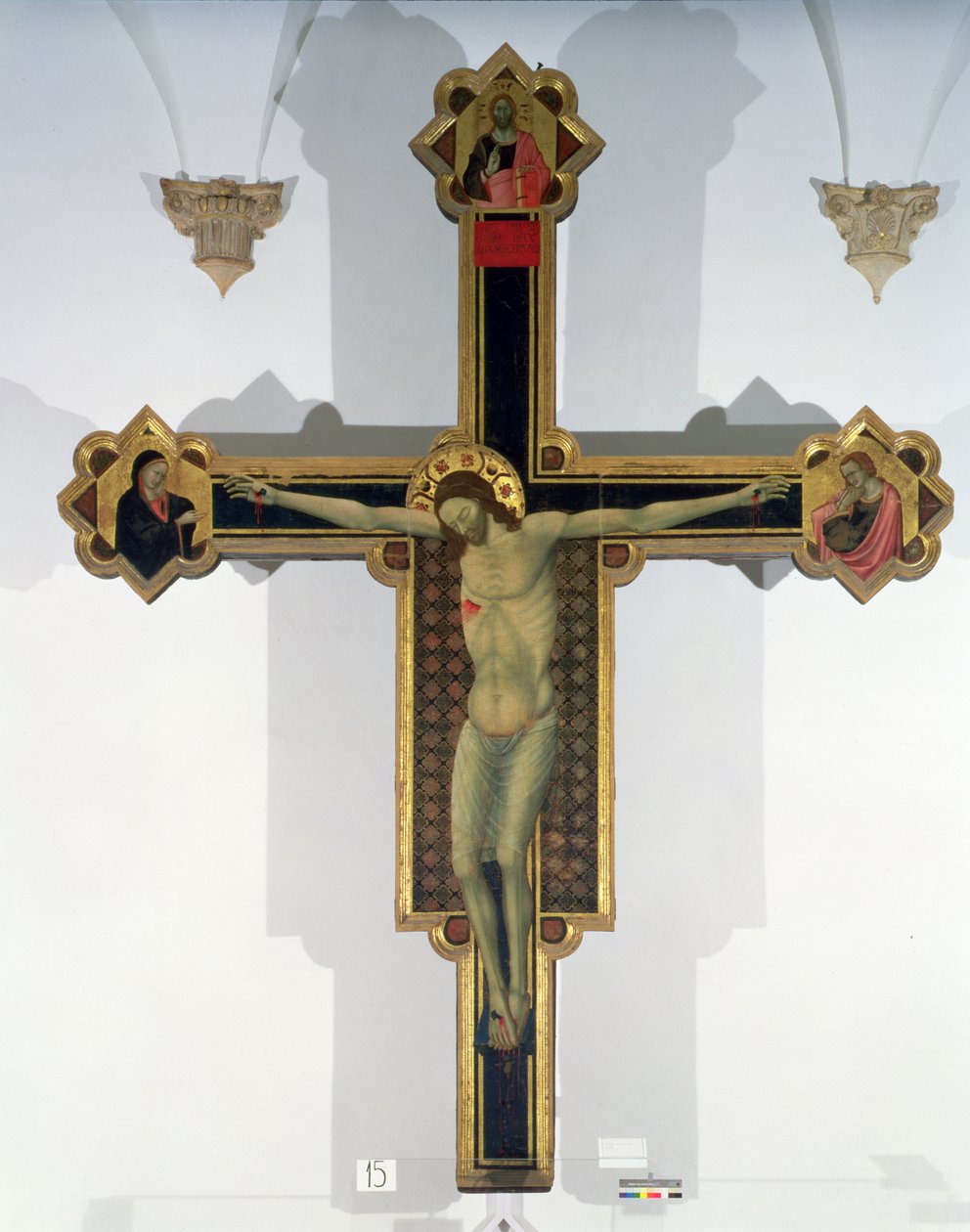 Çarmıha germe (panelde tempera) by Master of Verucchio