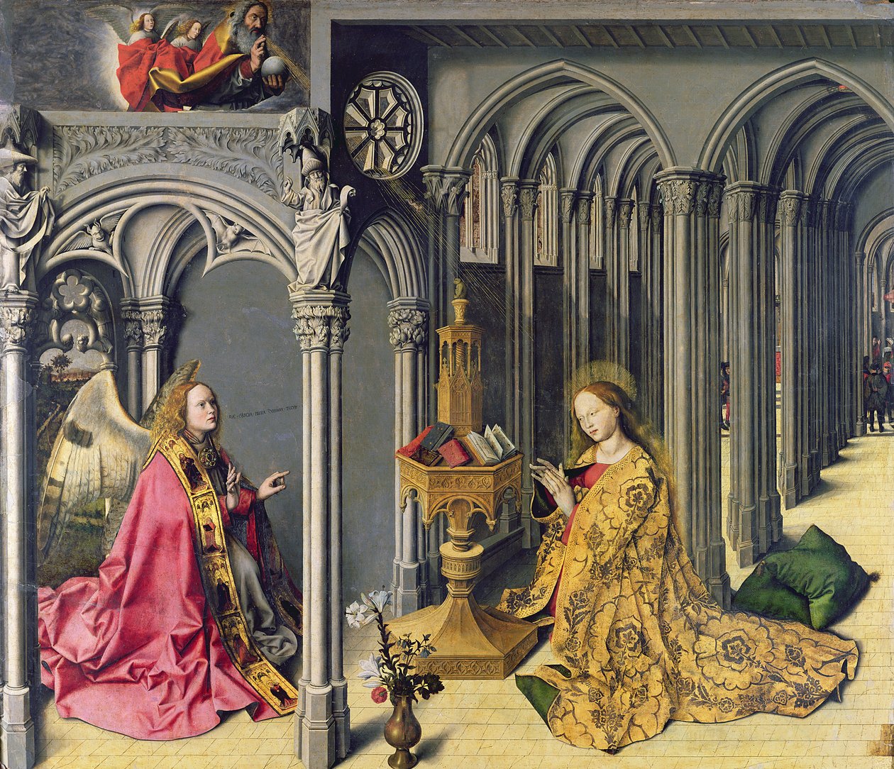 Müjde, c.1445 by Master of the Aix Annunciation