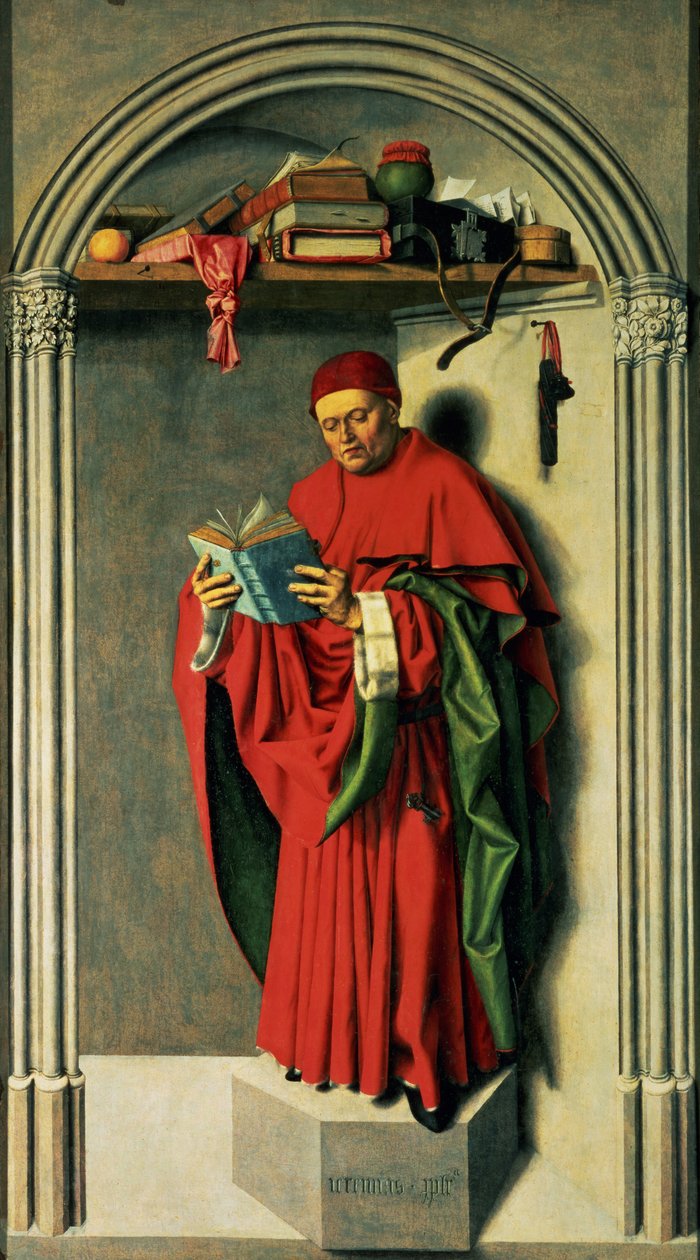 Peygamber Yeremya, 1443-45 by Master of the Aix Annunciation