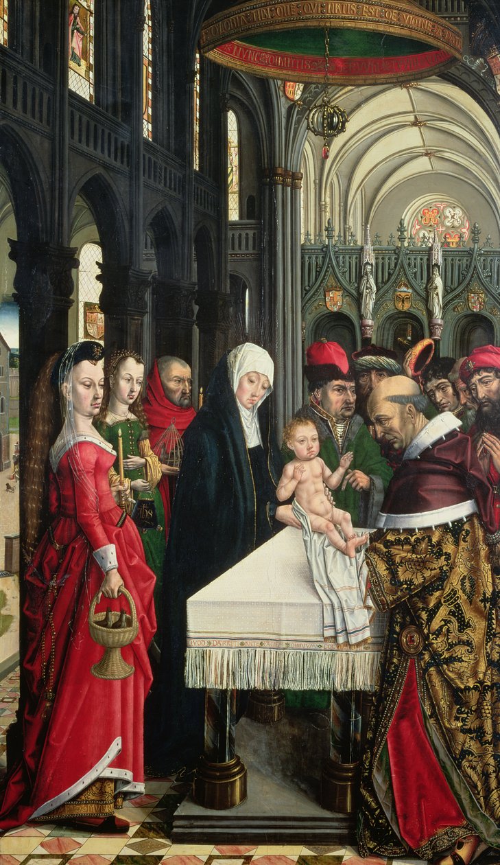 Tapınakta Sunum, c.1500 by Master of the Catholic Kings Master of the Catholic Kings