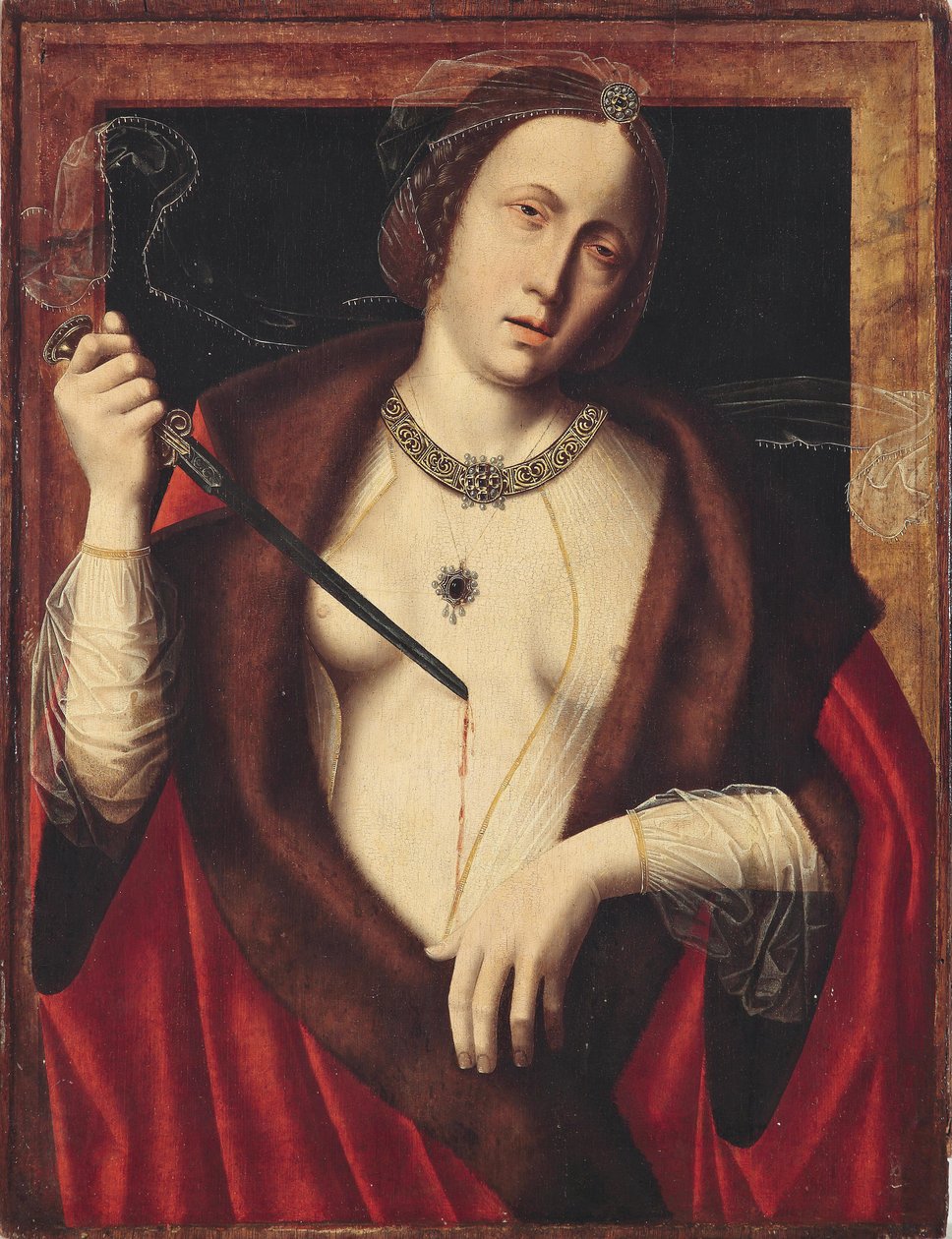 Lukretia by Master of the Holy Blood