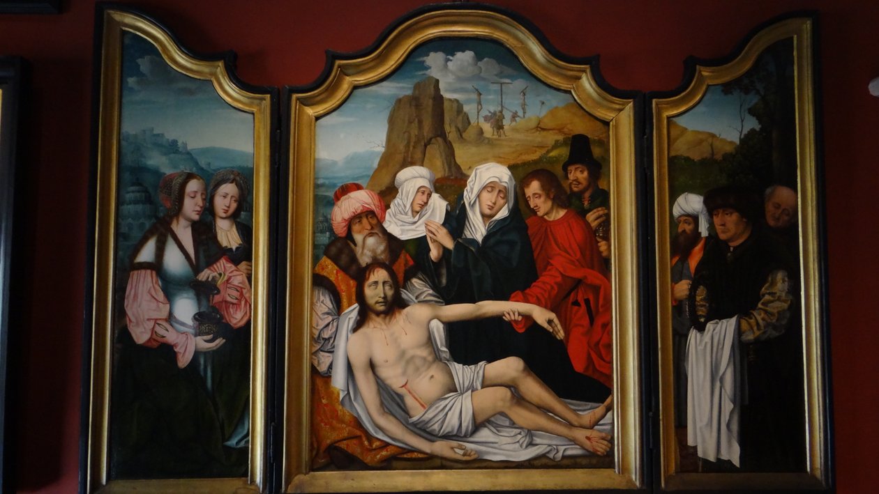 Çarmıha Gerilme Üçlemesi by Master of the Holy Blood