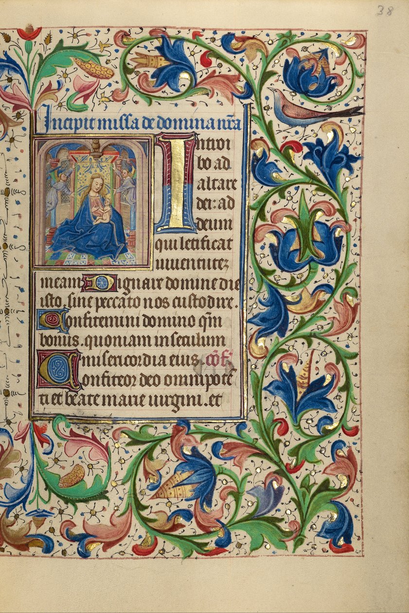 Bakire ve Çocuk by Master of the Lee Hours