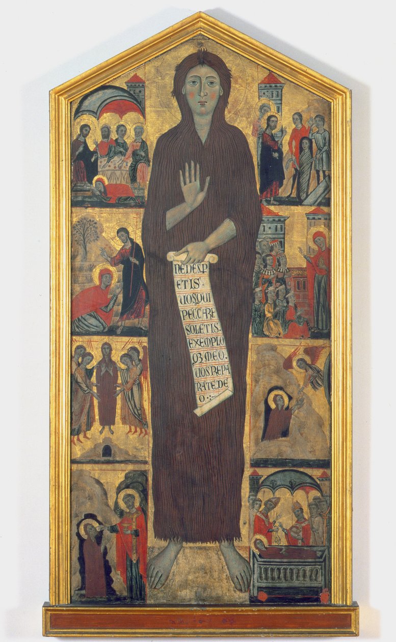 Tövbekar Magdalene (panelde mizaç) by Master of the Magdalen