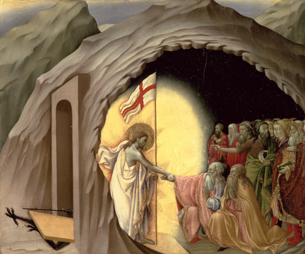 The Descent into Limbo, c.1440-44 (panelde tempera) by Master of the Osservanza