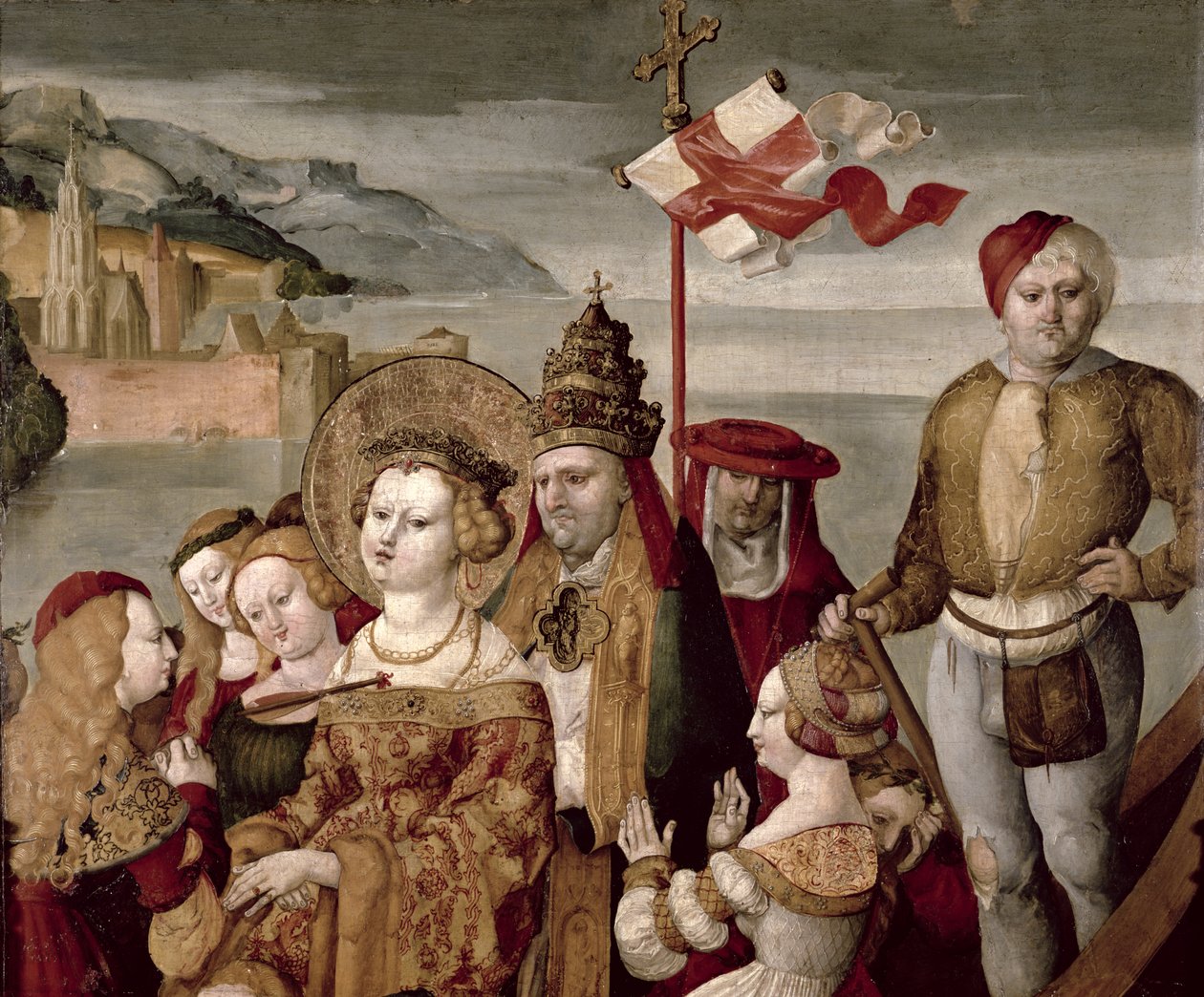 Aziz Ursula Efsanesi, c.1530 by Master of the Thalheimer Altarpiece