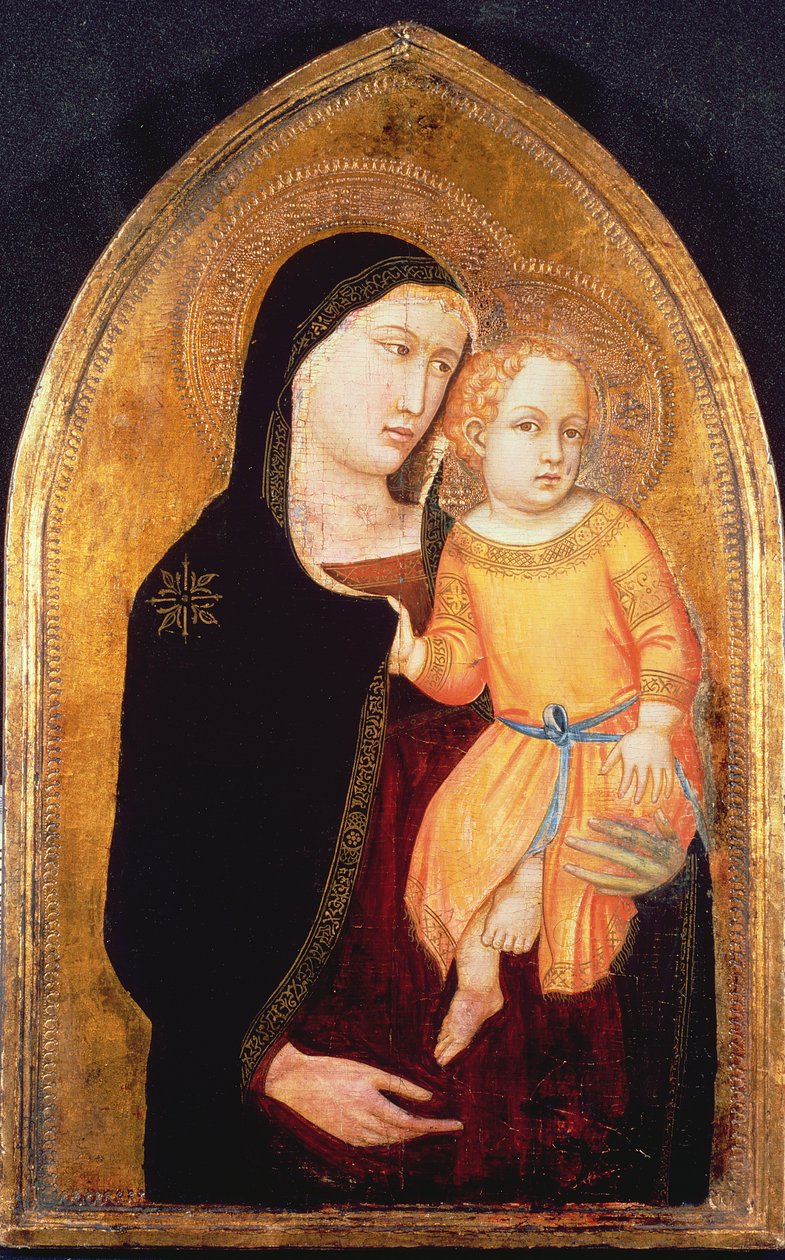 Madonna and Child  by Master of the Virgin of Mercy