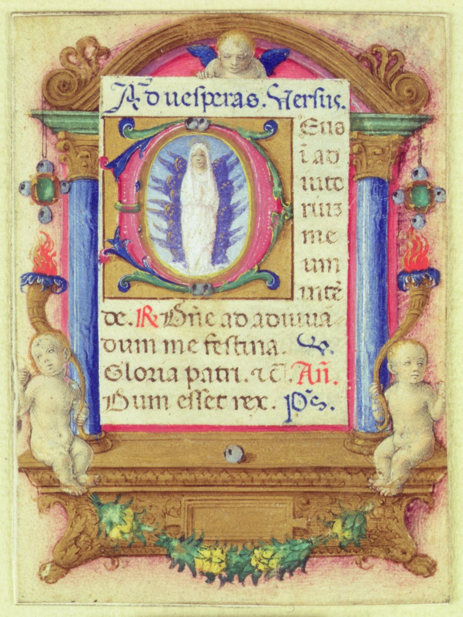 Şanlı Bakire, c.1480 by Master of the della Rovere Missals Master of the della Rovere Missals