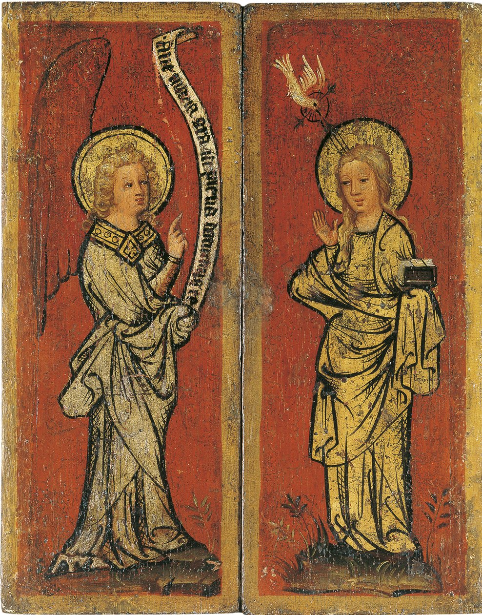 Duyuru. Kutsal Yüzün Üç Parçası by Master Bertram of Minden