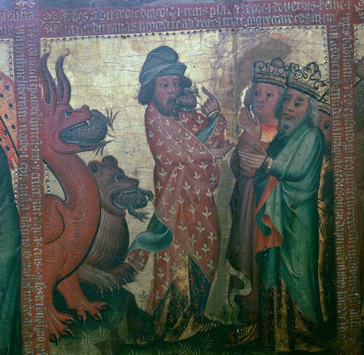 Kıyamet Altarının kırk dördü paneli, 15. yüzyıl by Master Bertram of Hamburg