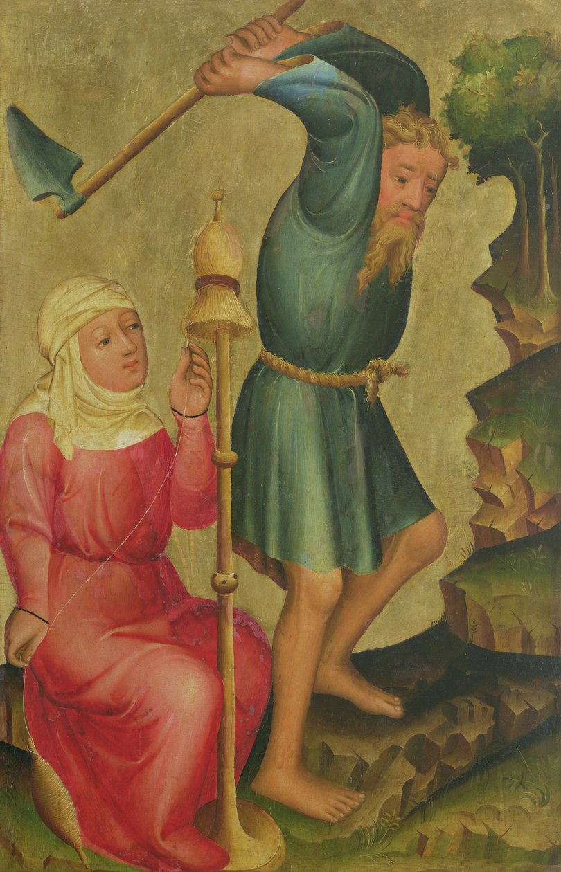 Adem ve Havva İş Başında, Grabow Altarpiece