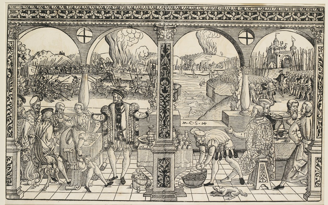 Seçmen Friedrich I Palatine Tarihi by Master C. S.