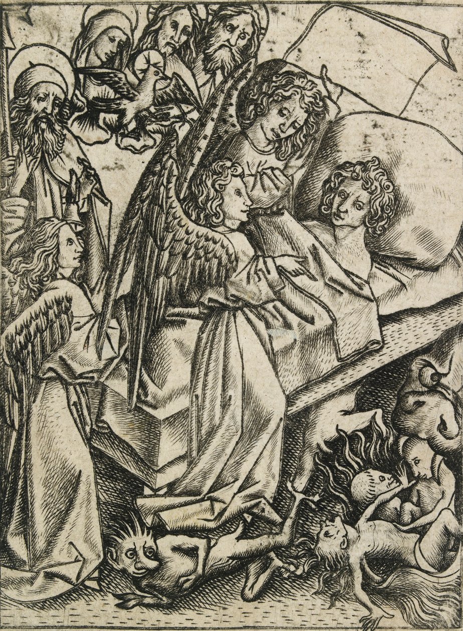 Hırsızlığa karşı alçakgönüllülüğün sunumu, 15. yüzyıl by Master ES