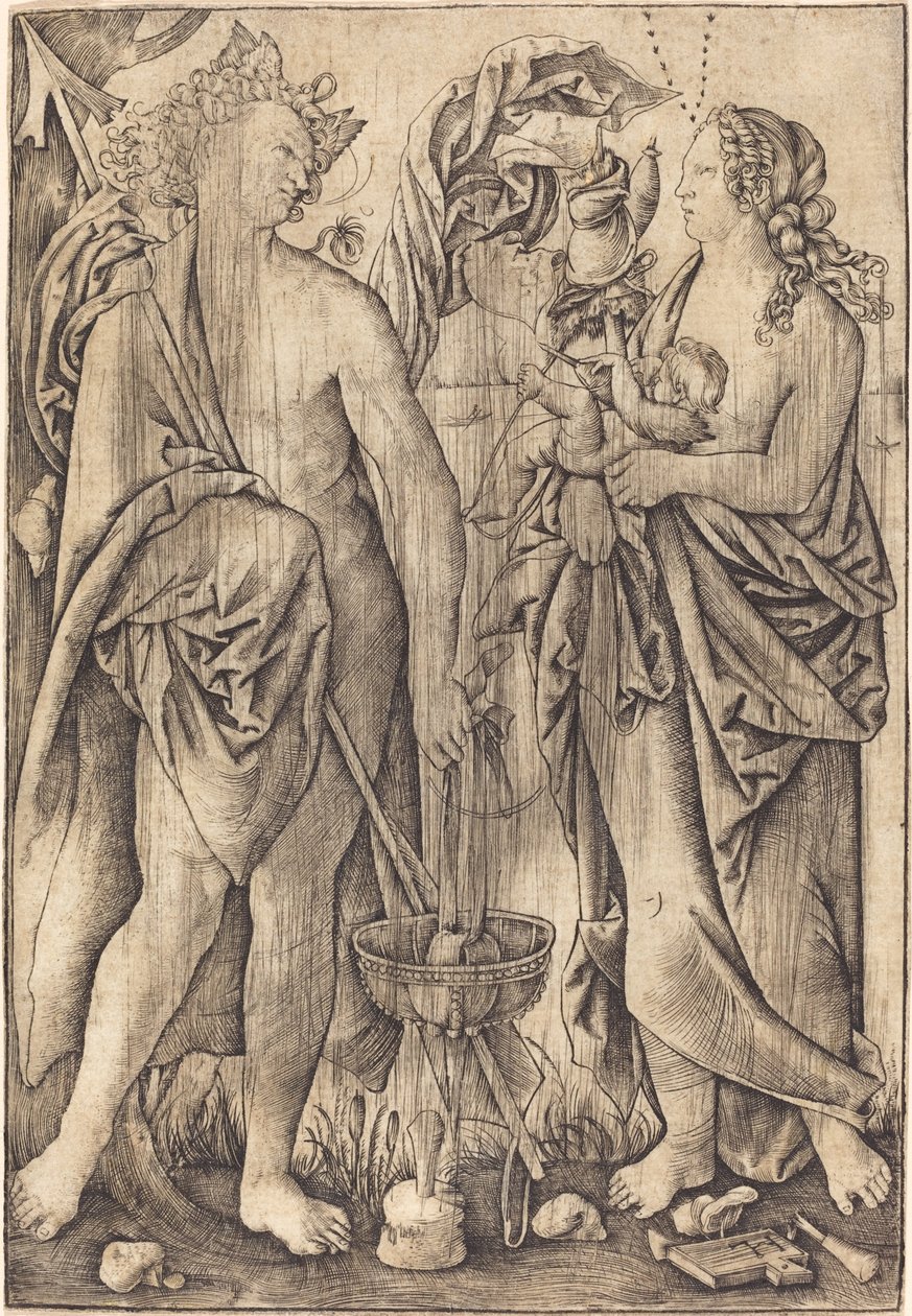 Mars ve Venüs (Merkür ve Venüs?) by Master H.L.