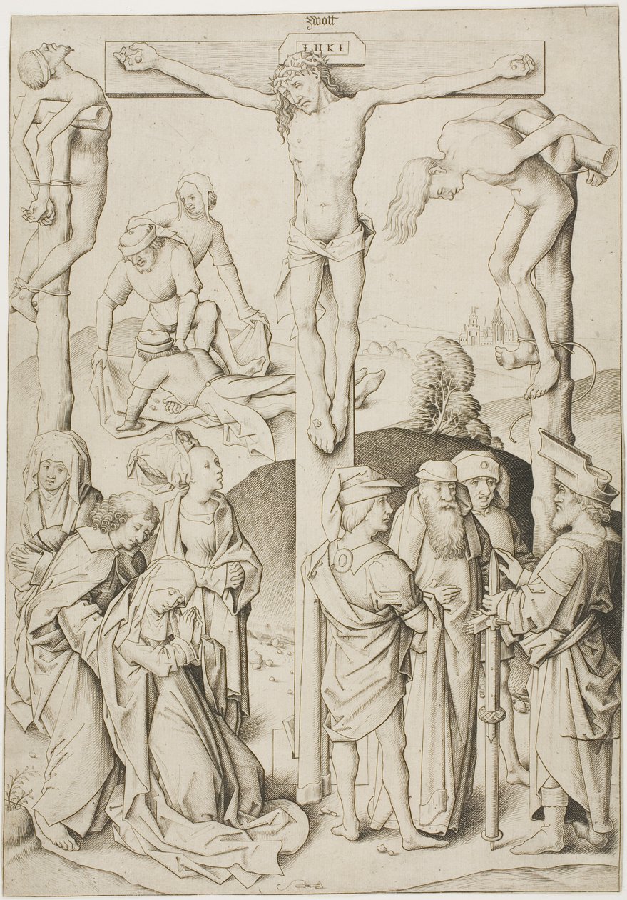 Calvary by Master I.A.M. of Zwolle