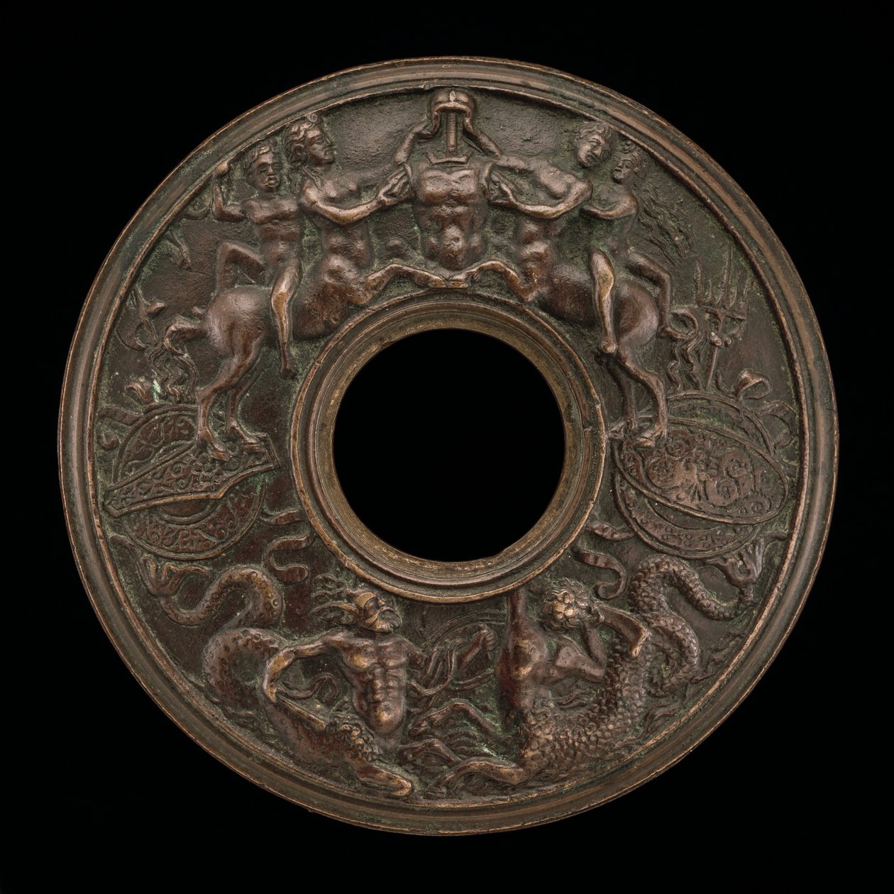 Bir Centaur ve Triton Frizi. by Master IO.FF.