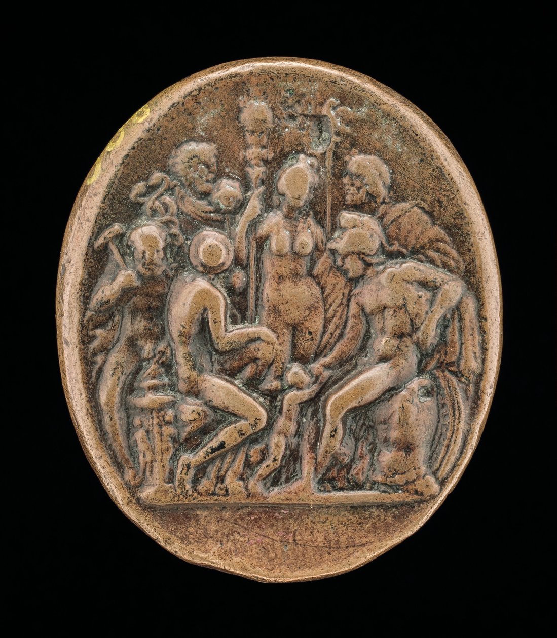 Bir Tanrılar Meclisi [ters], 15. yüzyılın ikinci yarısı. by Master IO.FF.