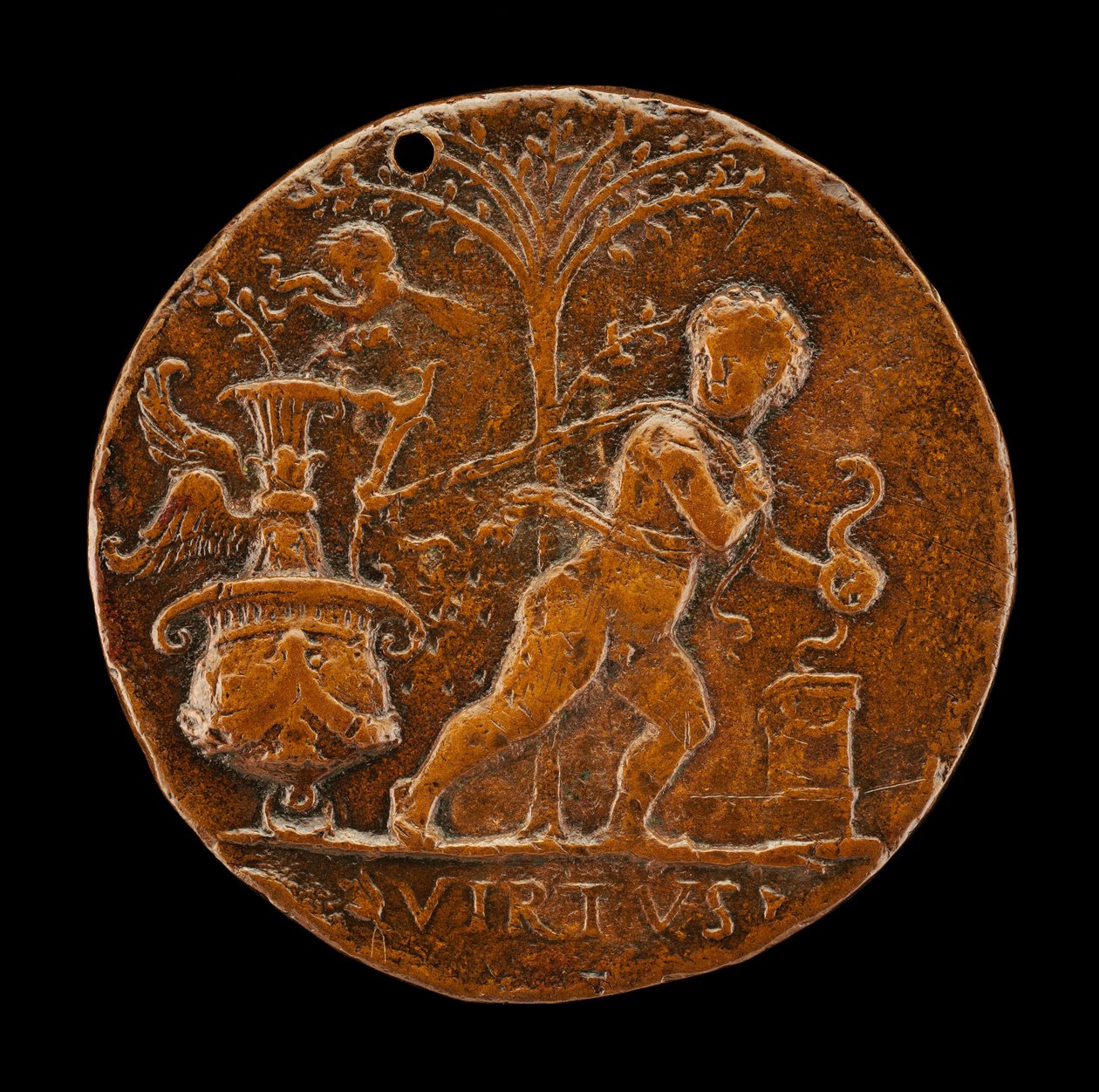 Alegorik Sahne [ön yüz], 16. yüzyıl. by Master I.S.A.