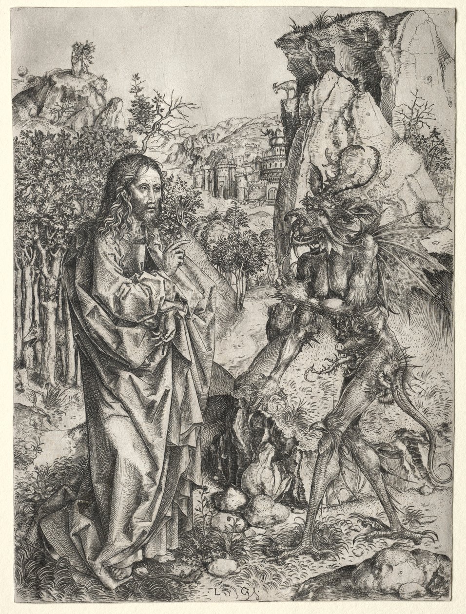 İsa'nın Günaha, 1400'ler. by Master L Cz