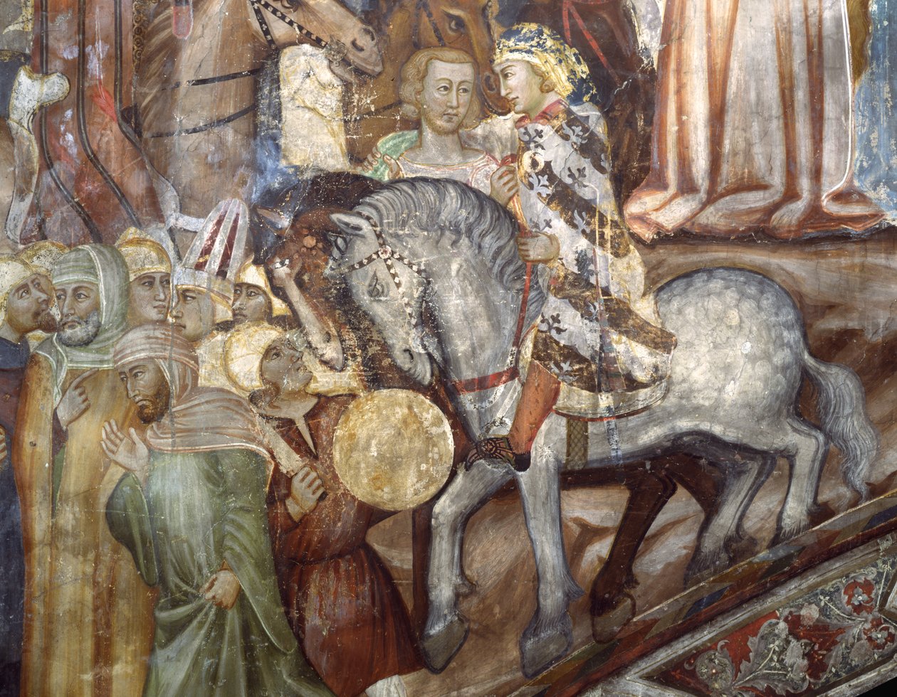 Çarmıha gerilmeden detay by Master Trecentesco of Sacro Speco School