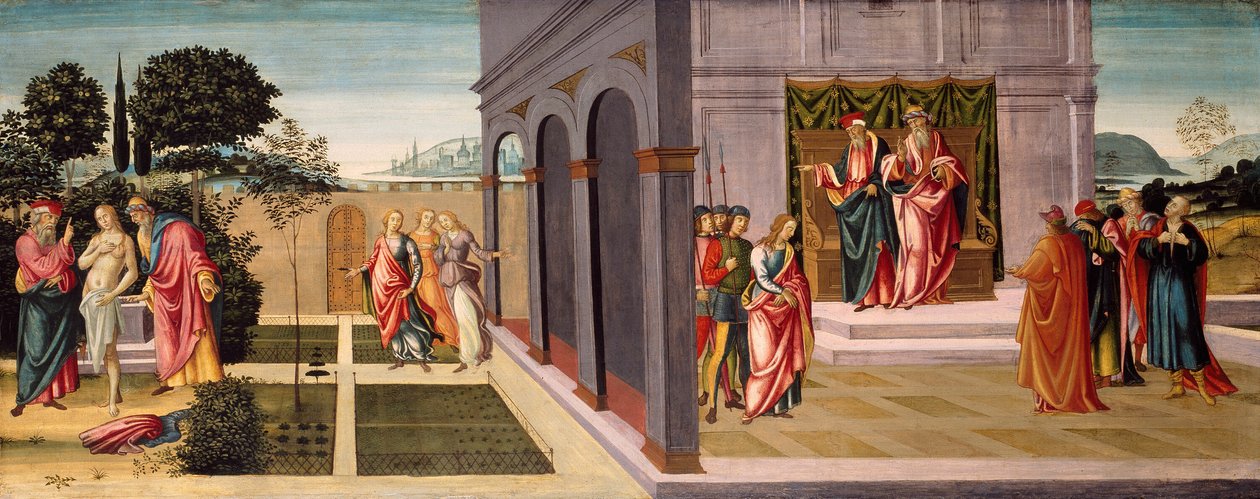 Susanna ve Yaşlılar Bahçede ve Susanna