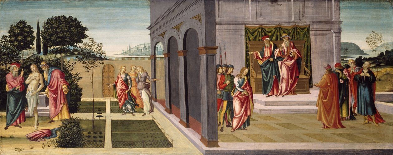Susanna ve Yaşlılar Bahçede ve Susanna