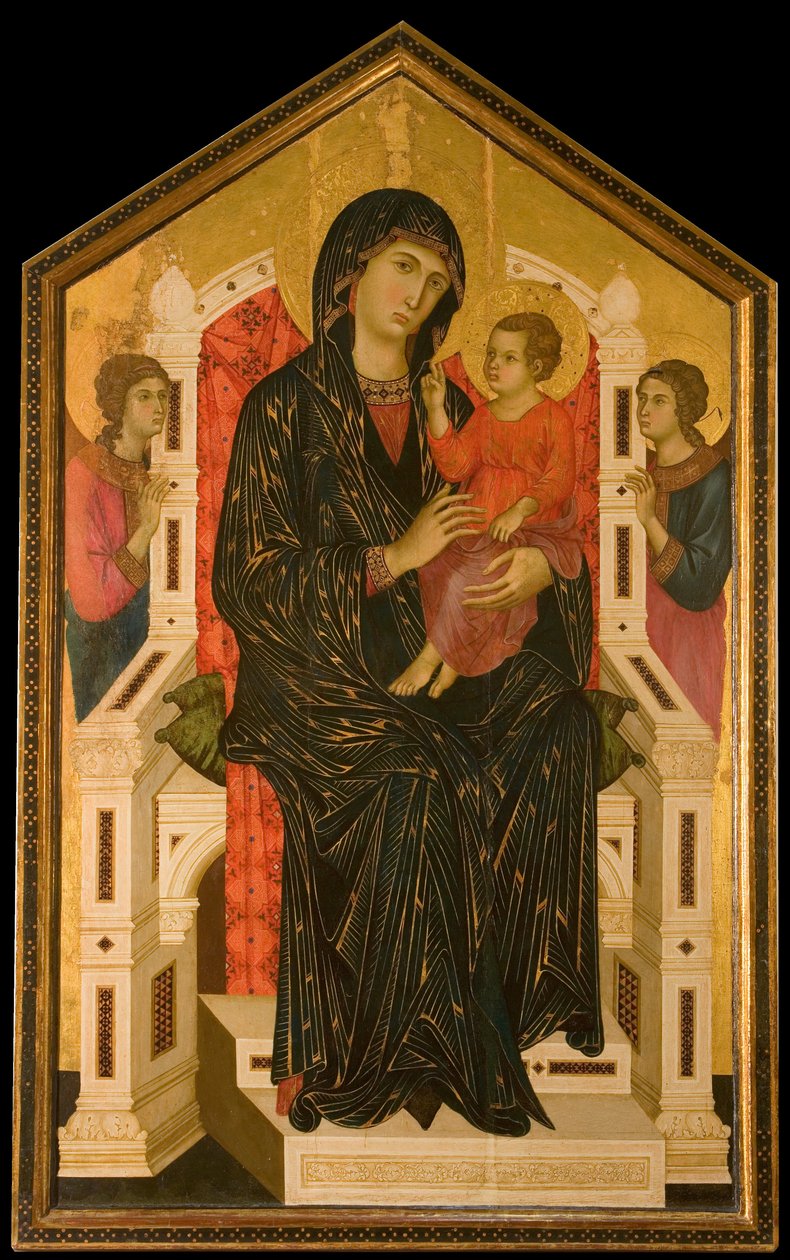 Maestà, 13. yüzyılın ikinci yarısı by Master of Badia a Isola
