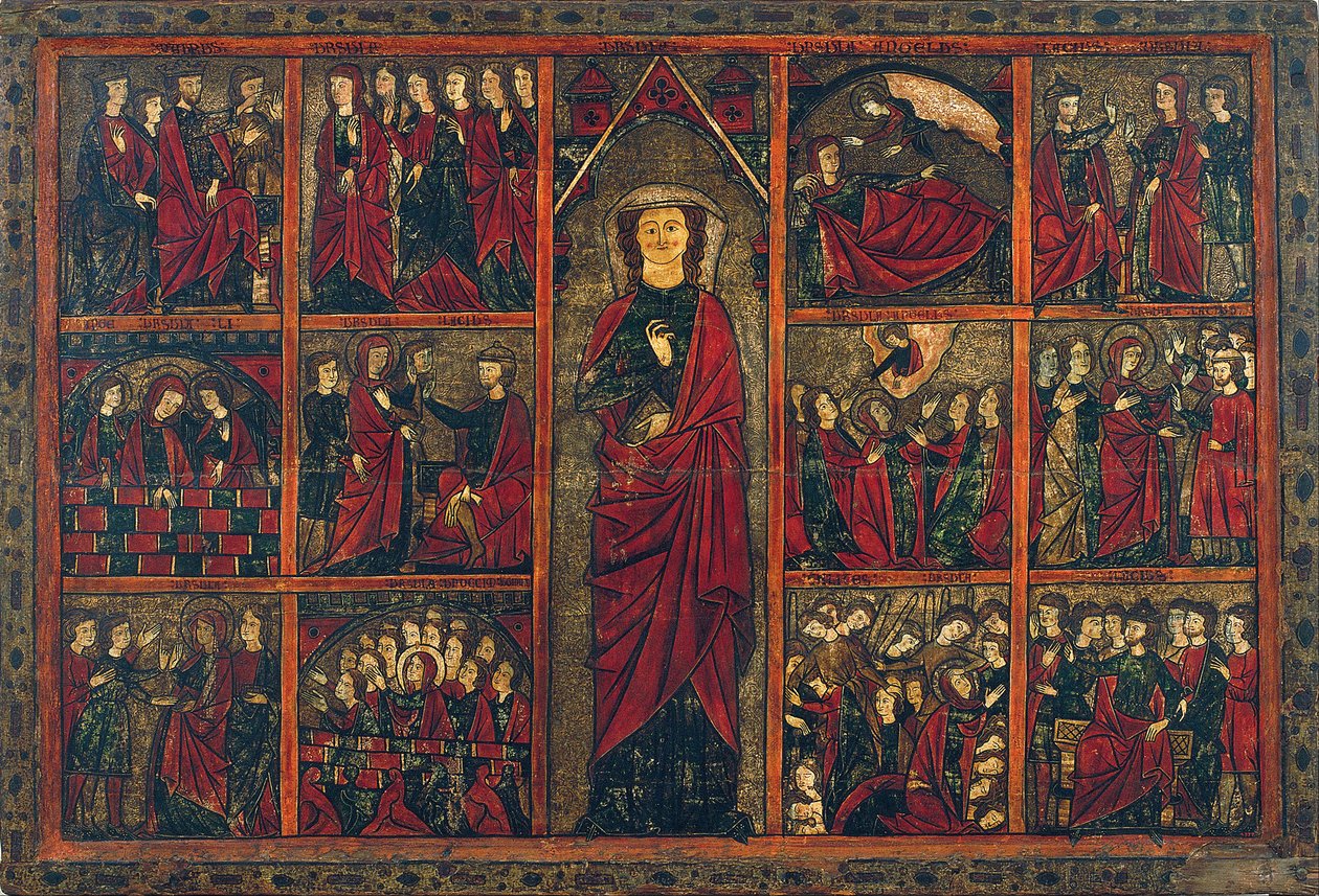 Aziz Ursula Hayatından Sahnelerle by Master of Bierge